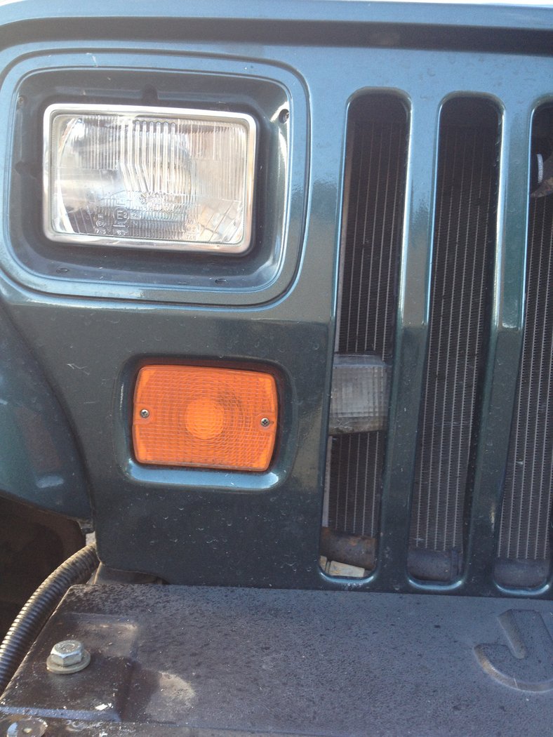 see what i did? the old box is behind with side light (needed for legal reasons) is still visible