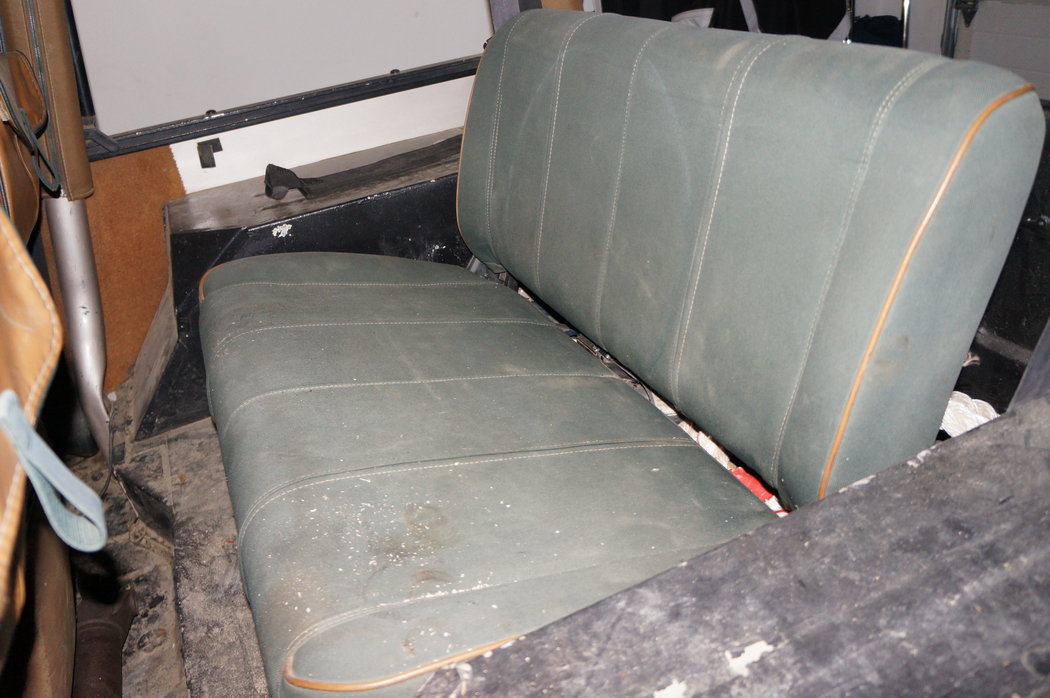 the backseat will need cleaning but is in good condition otherwise