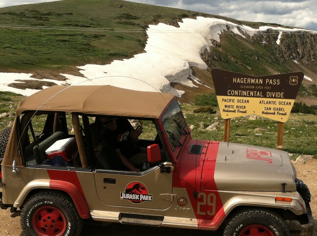 Hagerman Pass, Continental Divide