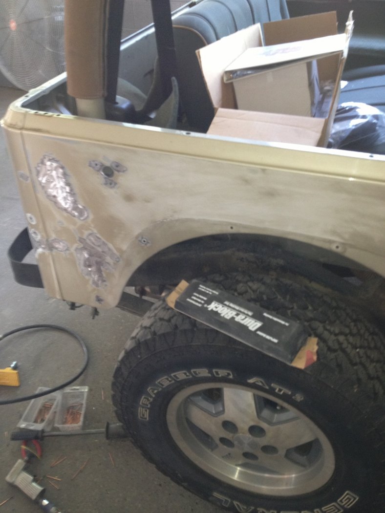 Big dent sorted out