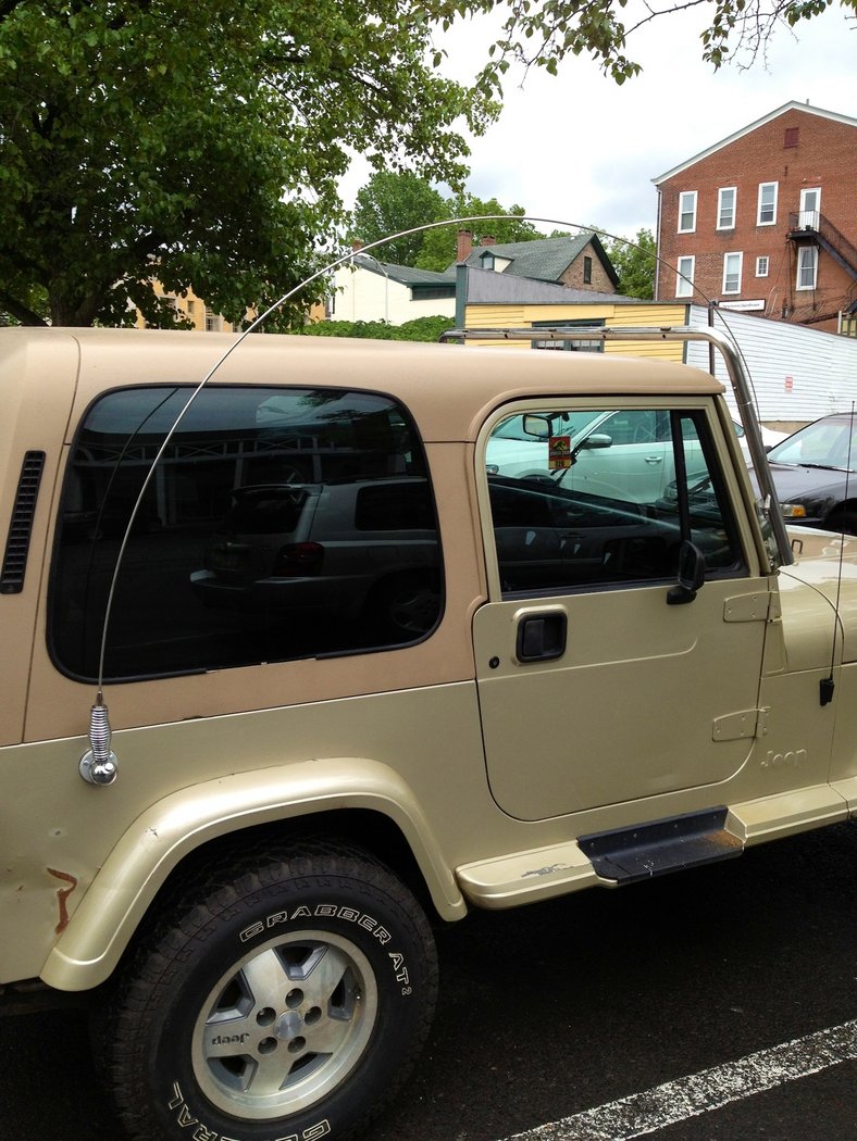 102&quot; Whip Antenna installed!