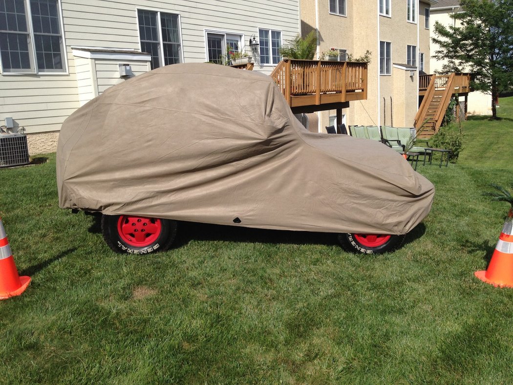 Had a big unveiling party at my house