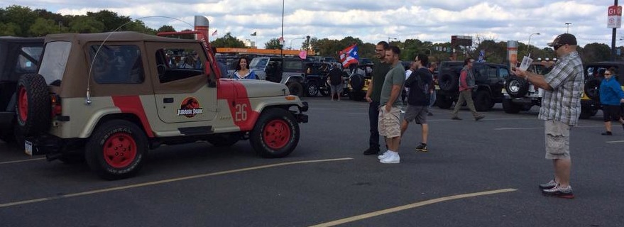 Jeep at a show in Philly