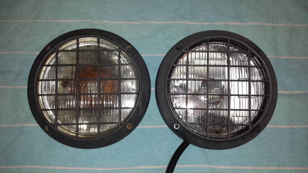 Before and after comparison with the TJ reflector.