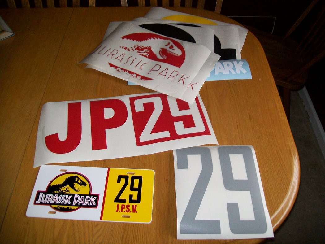 JP Jeep Decals