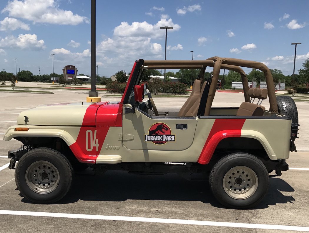 Jeep 04 with a completed paint job