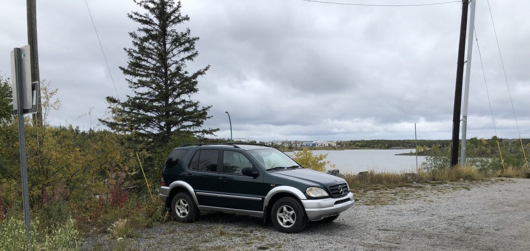 At Frame Lake.